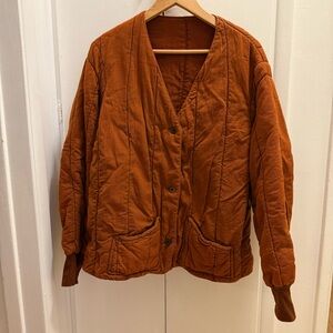 Vintage Japanese Cotton Quilted Jacket